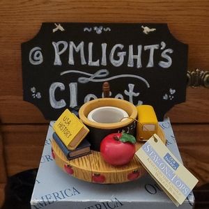 Our America Candle Topper New Teacher Stay-on-top